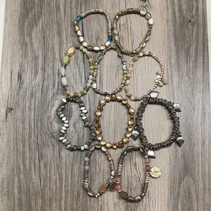 J.Jill set of $10 bracelets